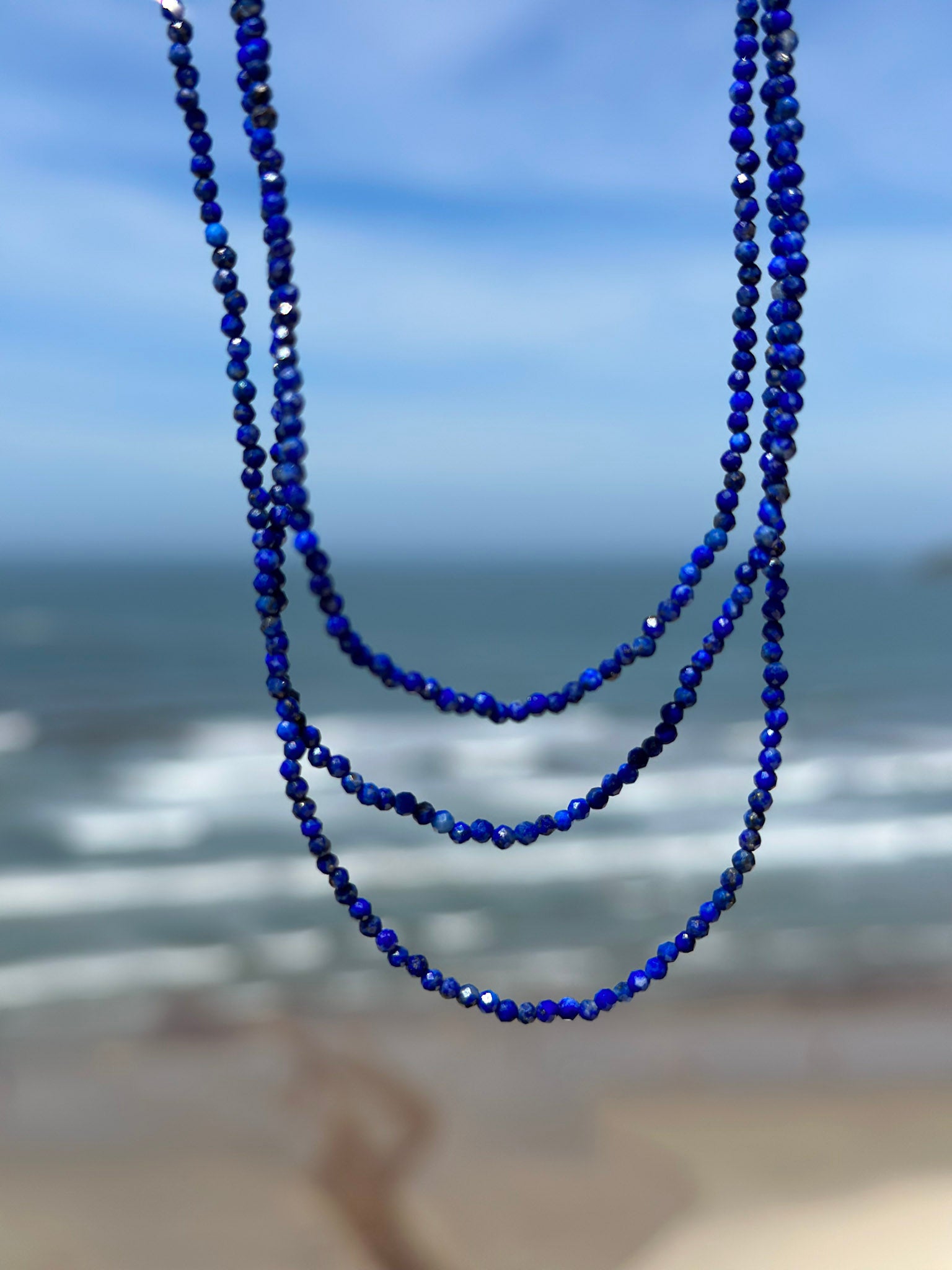 Colar Rasa Lápis Lázuli