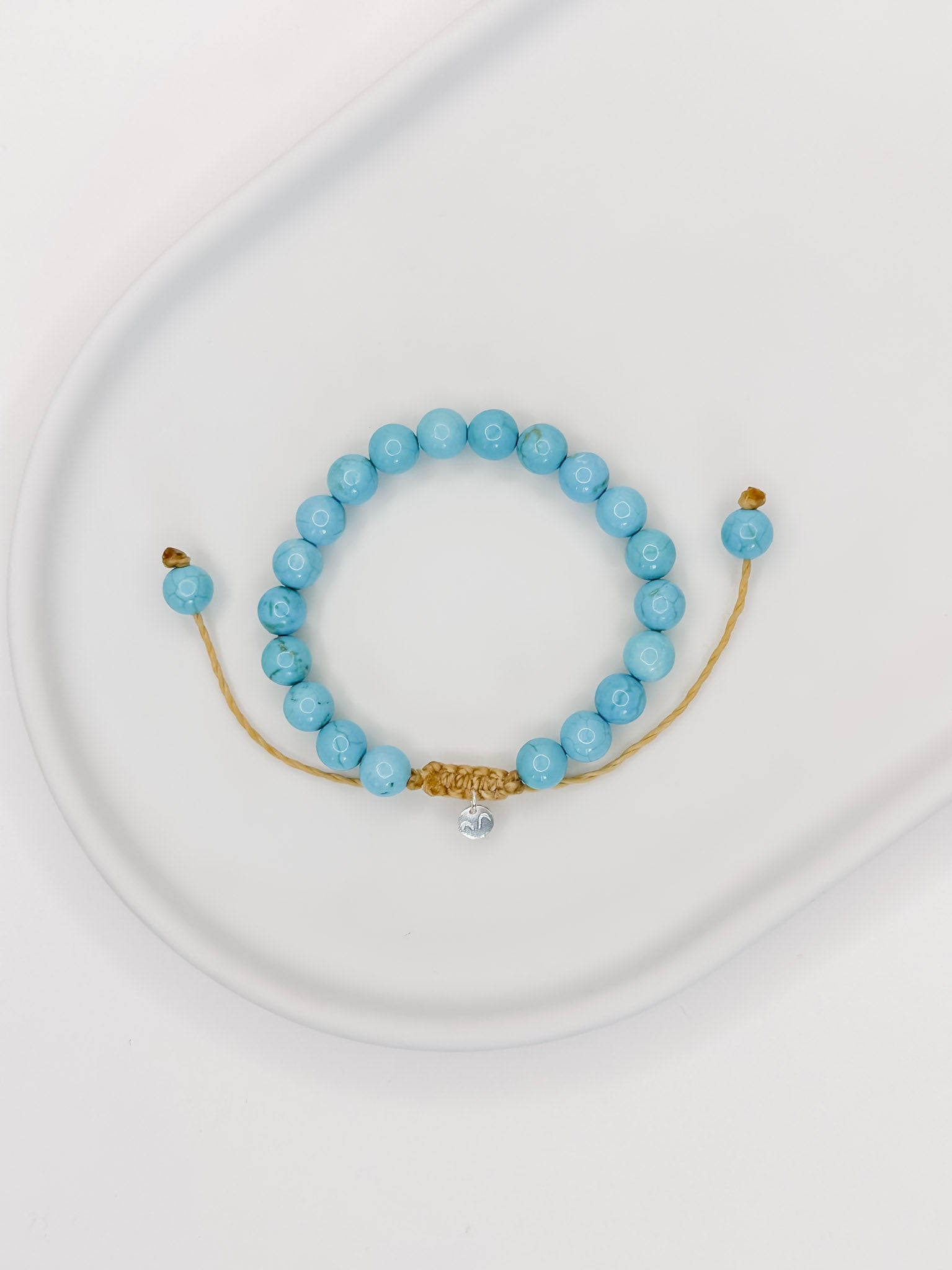 Pulseira Corda Turquesa