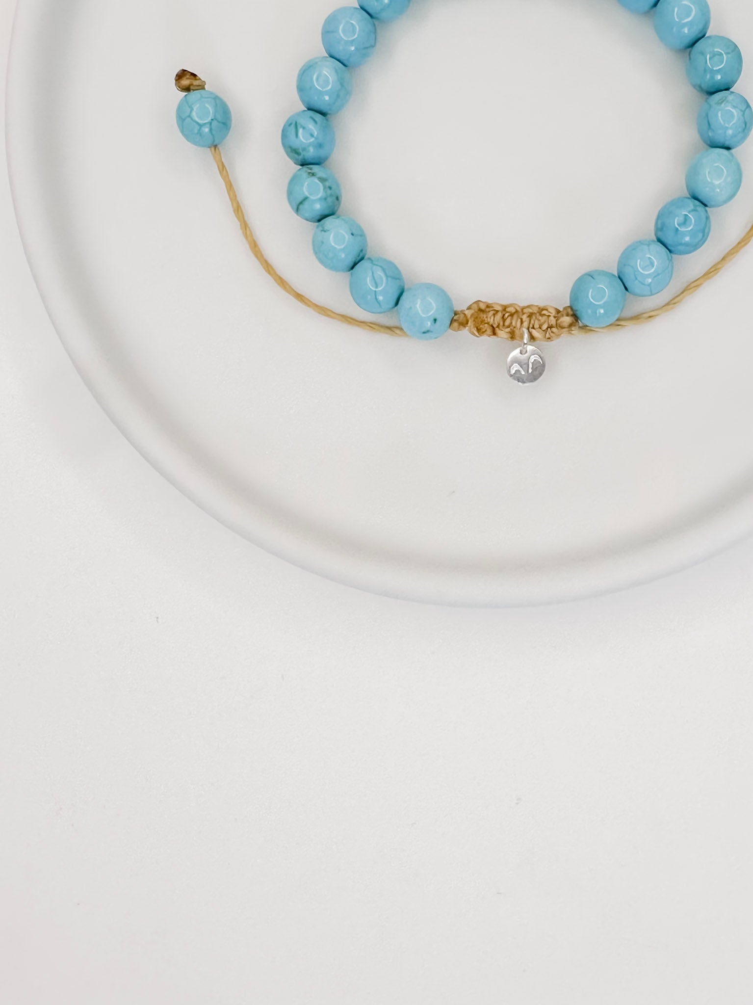 Pulseira Corda Turquesa