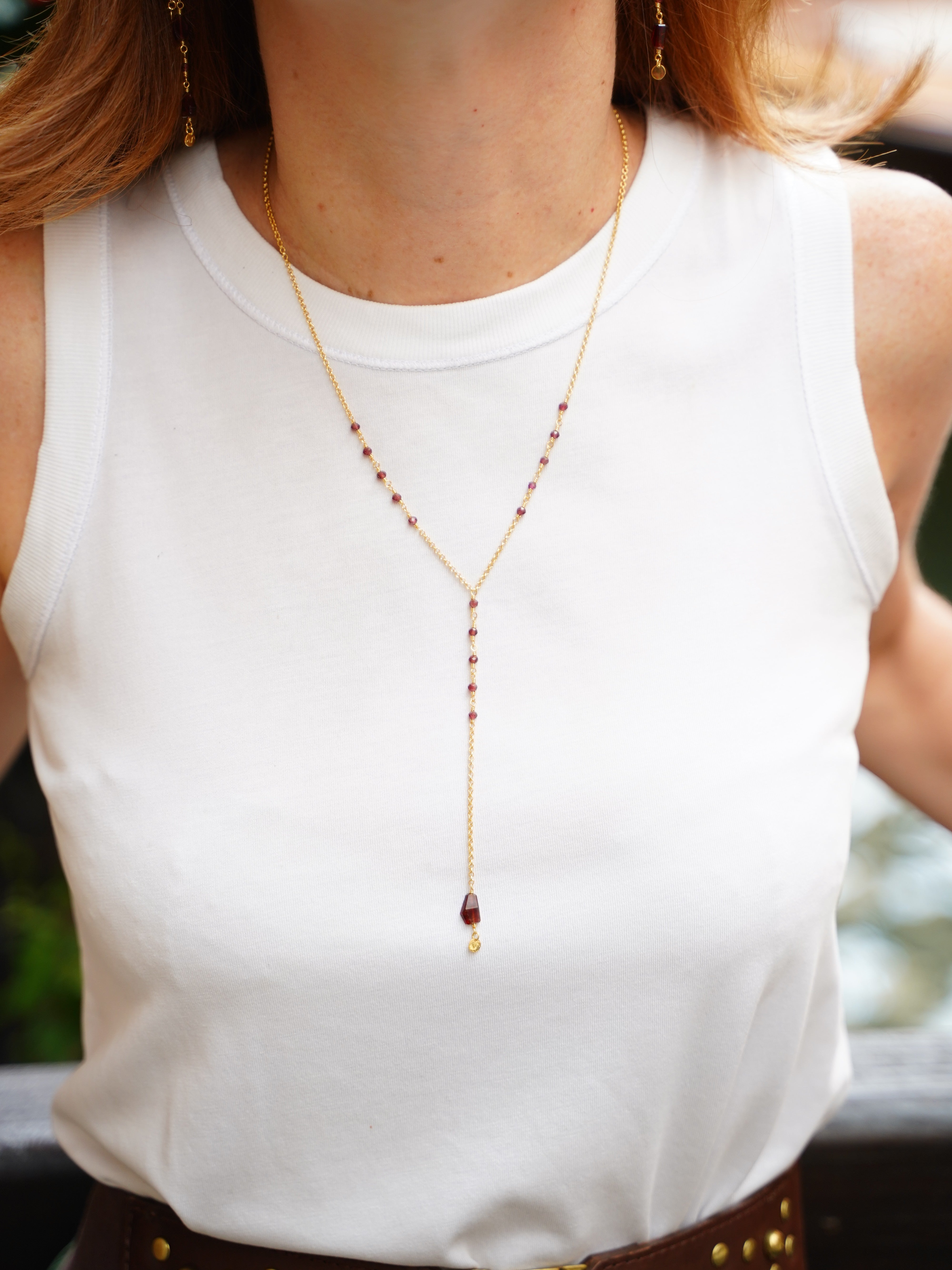 Colar Granada Gravata Prata 925