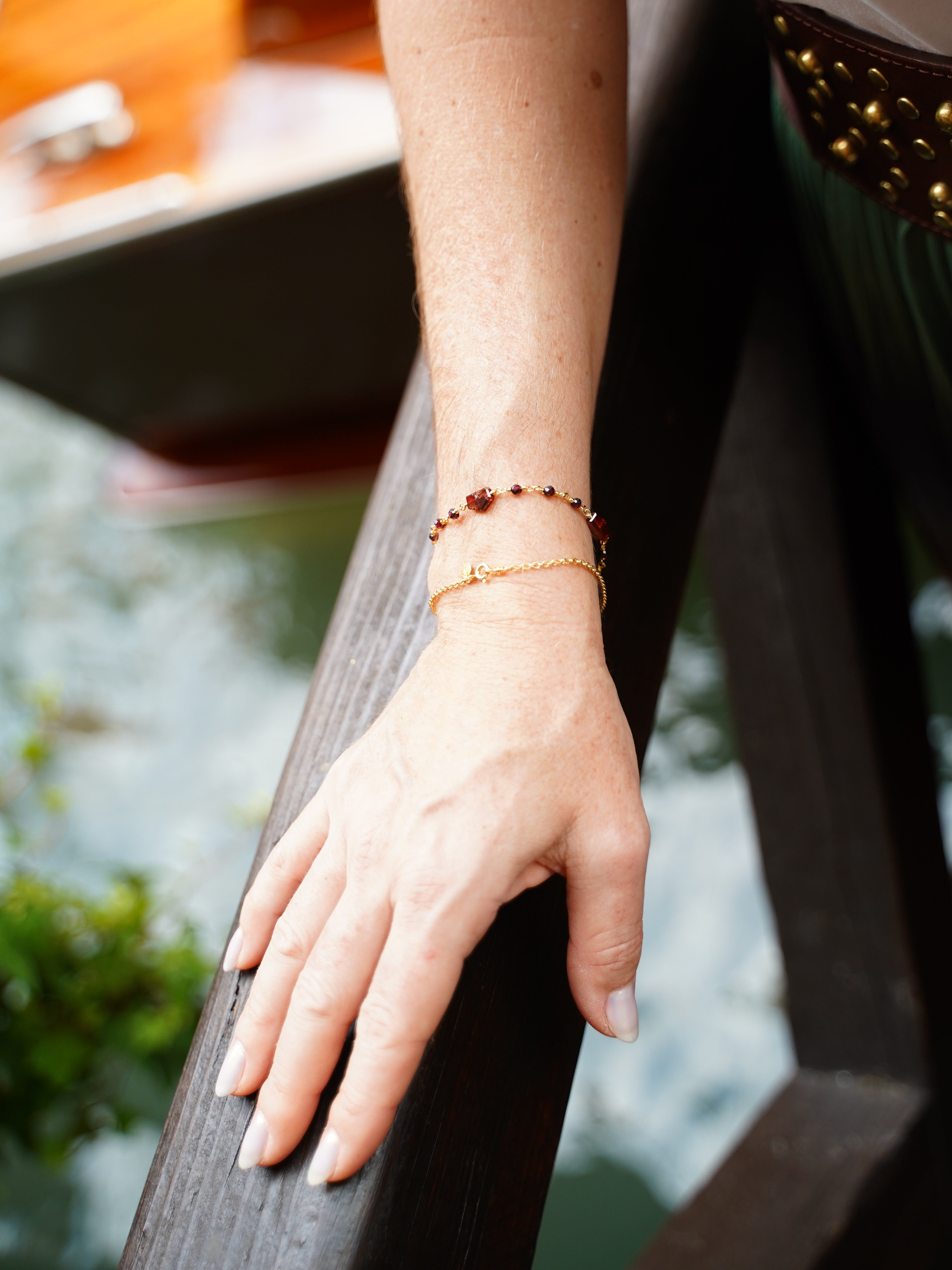 Pulseira Choker Granada Prata 925